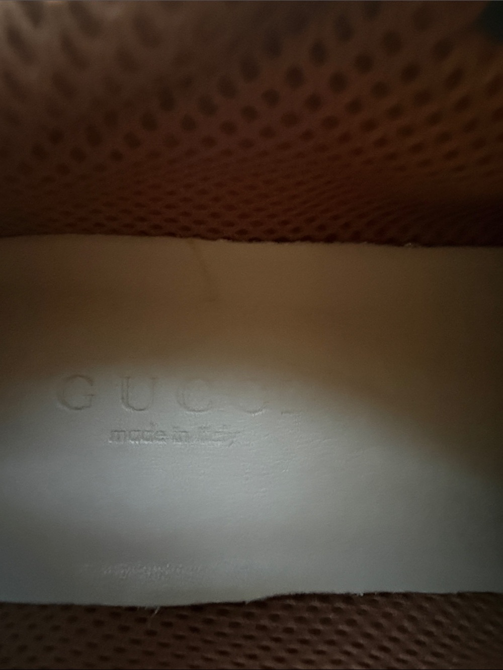 Gucci Green and Purple Jeweled Logo Sneakers - Picture 3 of 7